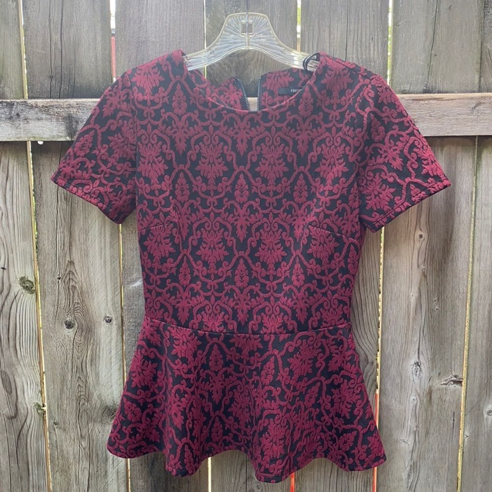 Forever 21 peplum top sz. S